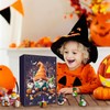 Calendario de Adviento de Halloween 2025, 24 gnomos, estilo A