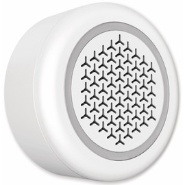 Hama Indoor Alarm Siren with WiFi and App (Alarm System with Flashing Light, Smart Home Alarm Works without Hub/Gateway, for Socket, Smart Alarm with 97.4 dB and 10 Ringtones) White