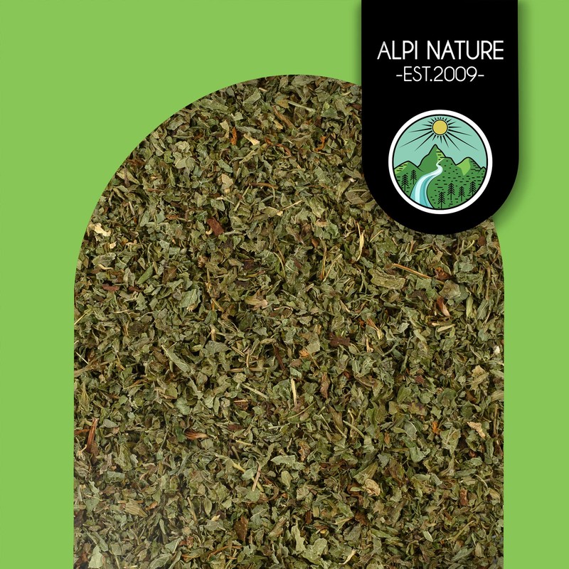 Organic dried lemon balm (125g, 4.4oz), organic lemon balm tea,