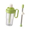 Ｂｅｓｇａ Portable Shaking Cup Shaker Bottle Reusable with Ice Crusher