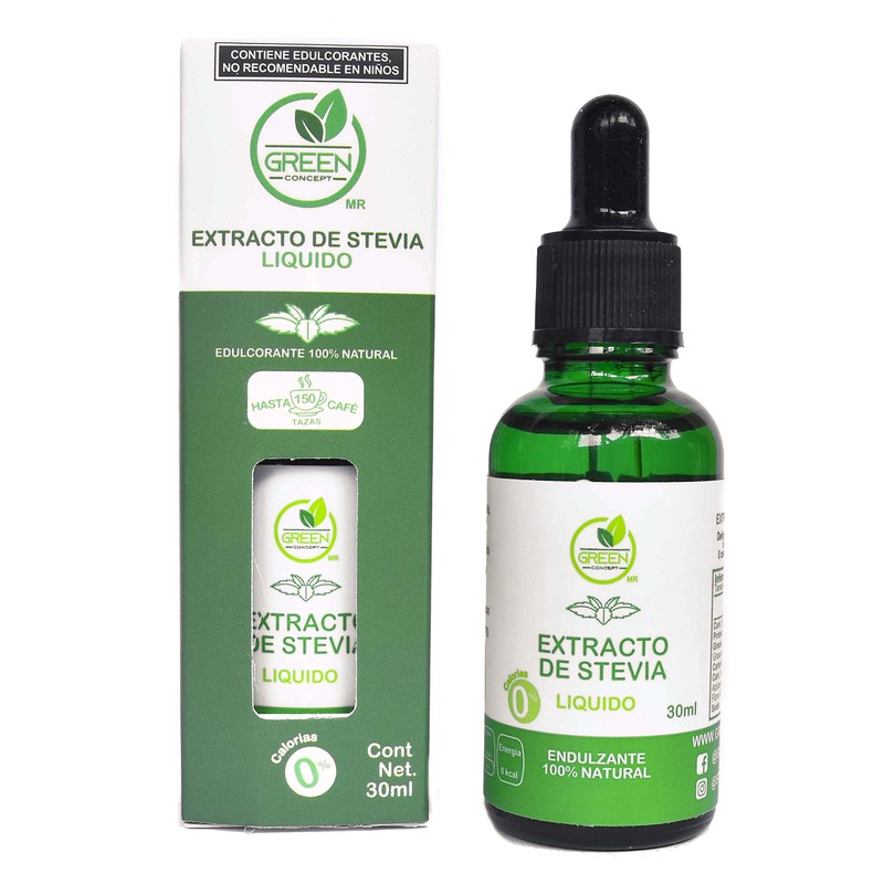 Green Concept Stevia Líquida 100% Natural 30 ml Endulzante en