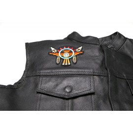 Native American Thunderbird Arrows Patch - 4x3.2 inch (P5881)