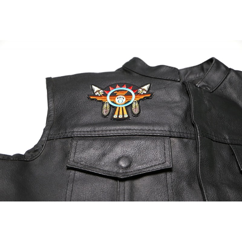 Native American Thunderbird Arrows Patch - 4x3.2 inch (P5881)