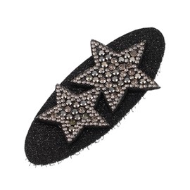 VOCOSTE Hair Pad, Oval Shape Hair Pad Bangs Patch for Women, Hair Magic Tapes Hair Styling Accessories, Gray