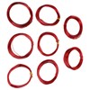 8 Rolls 0.6‑3mm DIY Jewelry Beading Wire Aluminum Craft Wire