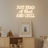 Neonawall Just Read a Book and Chill White LED Neon