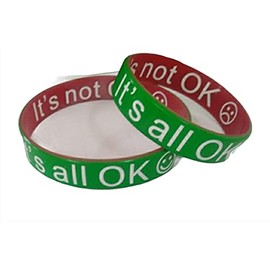 Sentire-Sensory UK - Emotions Mood Band (Set of 2) Available in Two Sizes-Ideal for Communication Needs-Anxiety/Autism/Communication Difficulties (Teen-Adult 20.2cm)