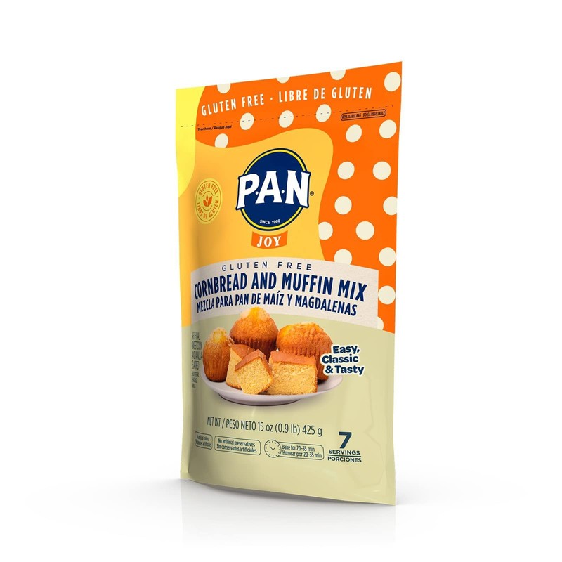 P.A.N Cornbread and Muffin Mix – Gluten Free Baking Mix