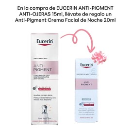 Crema Contorno Ojos Anti-Ojeras | Con Thiamidol y Ácido Hialurónico | Eucerin 15ml