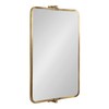 Kate and Laurel Elijah Modern Rectangular Pivot Wall Mirror, 38
