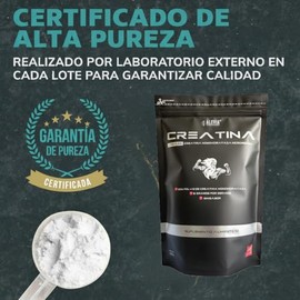 ALEVIA Creatina Monohidratada Micronizada Premium 450 g | 90 Servicios, 5 g por Porción | Creatina Pura Sin Sabor | Alta Disolución | Suplemento Depor