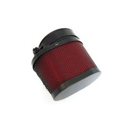 Black & Red Oval Air Filter - 54mm - Compatible with Honda CB/CM400/450 CX/GL500/650 CB650/750/900/1000/1100 CBX