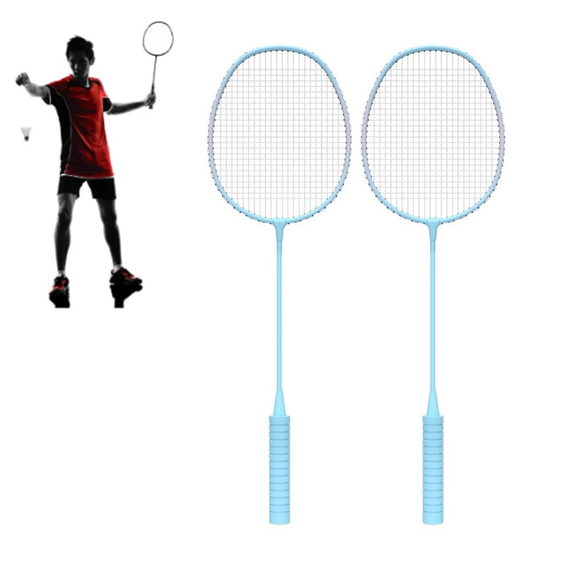 Badminton Rackets Set for Outdoor Backyard Games Including 2 Rackets