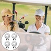 HAIKING Magnetic Golf Hat Clips, 4 Pcs 25mm Golf Ball