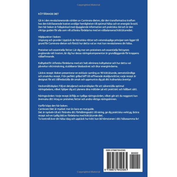  K?tt?tande Diet: K?tt och H?lsa: Proteiner, Fetter och Noll