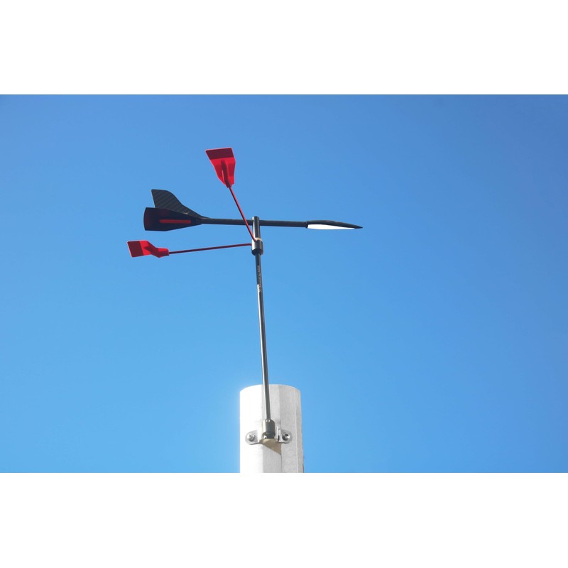 Blue Shark-Sailing/Boat Wind Indicator 14.2in(360mm)，360-H