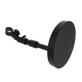 Kisangel Adjustable Desk Microphone Stand with Heavy Duty Base Sturdy Tabletop Holder for Streaming Singing and Home Studio Use Vibration Absorbing Design for Enhanced Stability