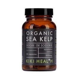 KIKI Health Organic Sea Kelp - 90 Capsules, 500mg | High in Iodine | 100% Plant-Based | No fillers