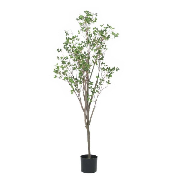 Noble House Artificial Trees 71"H Indoor Plastic Leaf Green +