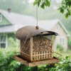 Metal Bird Feeder for Outdoors, Wild Finch Feeders for Outside