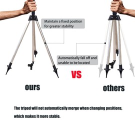 Standing Misters for Outside Patio，Adjustable Height 4.92 FT Stand Misting System for Cooling Outdoor，26.2FT Water Supply Tube，Portable Misting System for BBQ, Friend Water Playing, Pet Patio Cooling