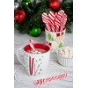 Candy Cane Spoons Peppermint Flavored - 12 Count