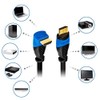 deleyCON (6.57 ft.) 2m HDMI 90° angle cable - compatible