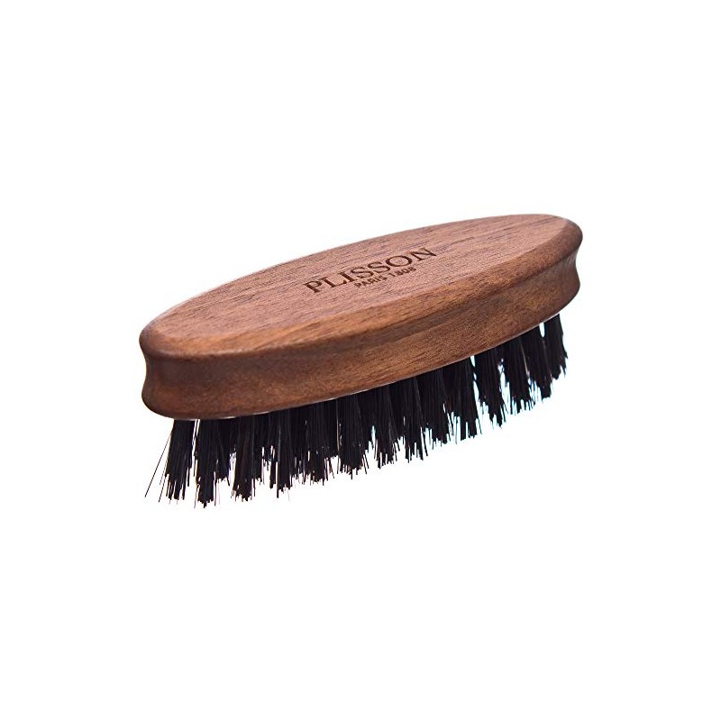 Plisson Walnut/Boar Bristle Beard Brush