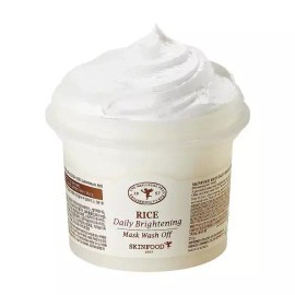 Skinfood 스킨푸드 라이스 데일리 브라이트닝 마스크 워시오프 210g Skinfood Rice Daily Brightening Wash-Off Mask 210g
