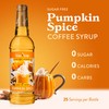 Jordan's Skinny Mixes Sugar Free Coffee Flavoring Syrup, Pumpkin Spice