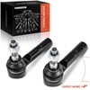 A-Premium 2 x Front Outer Tie Rod Ends, Compatible with