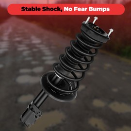 1Pair ASTOU Rear Strut and Coil Spring Assembly Fit 2007 2008 2009 2010 2011 for Toyota Camry Rear Left & Right Strut Coil Spring Assembly Replacement - 172310 172309