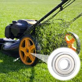 JEYORZY Pack of 8 608zz Ball Bearings, Metal Double Shielded Miniature Deep Groove Ball Bearings, for ABEC Bearings, Can Be Used for Skateboarding or Inline Skates etc (8 x 22 x 7) mm