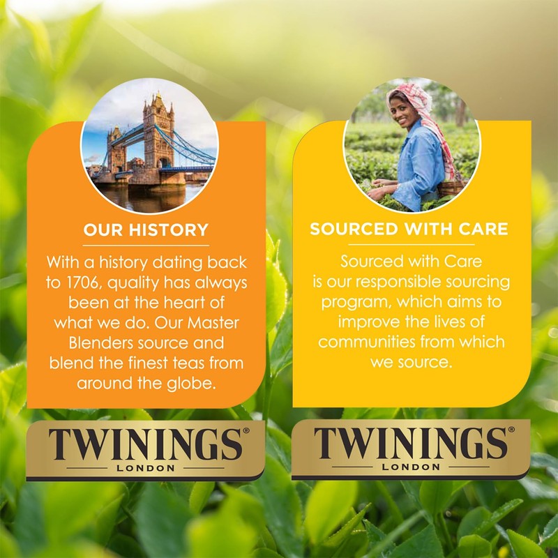 Twinings Peppermint & Creamy Vanilla Tea - A Crisp, Balanced