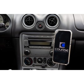 Course Motorsports DirectFit Phone Mount - Magnetic or Wireless Charging for Mazda Miata (1998-2005) Compatible with All Phones - Magsafe Compatible Magnetic Head