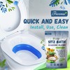 Fivona 2-in-1 Sitz Bath Soak Kit Over The Toilet Seat