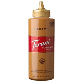 Torani Caramel Sauce 16.5 Oz. Squeeze Bottle
