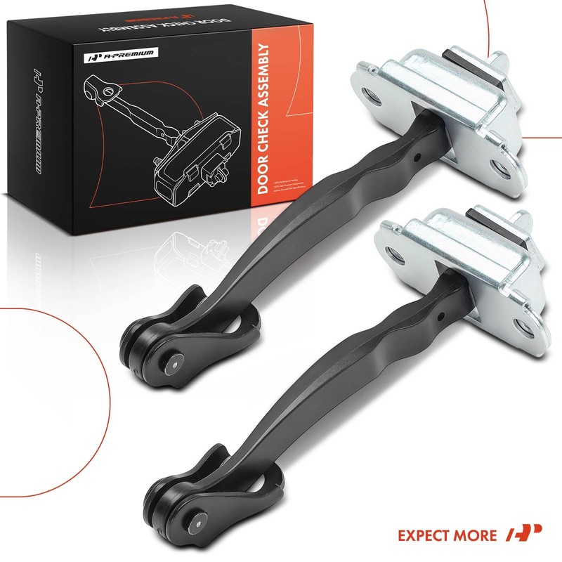 A-Premium 2PCS Front Left and Right Door Check Strap Stopper