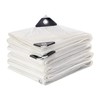 Clear Greenhouse Plastic Covering, 16Mil Thickness Heavy Duty Clear tarp