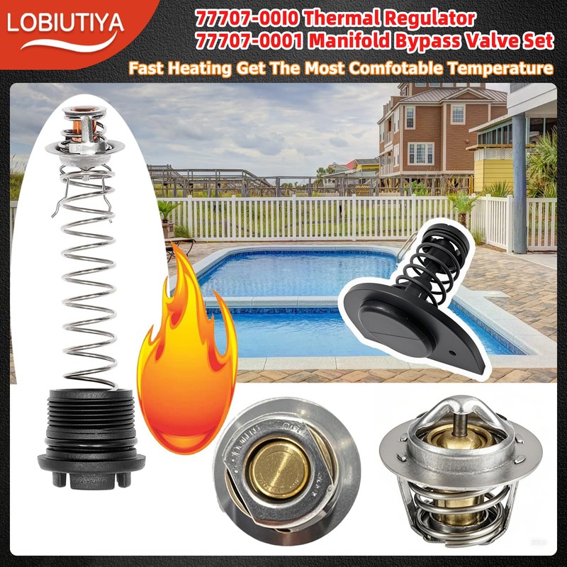 LOBIUTIYA 5Pcs 77707-0010 Thermal Regulator Kit Compatible with MasterTemp 400