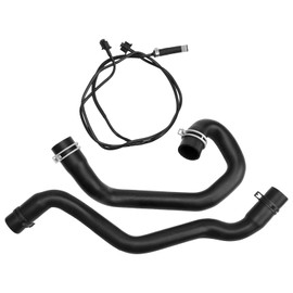 Lower Radiator Coolant Hose Tube, Upper Radiator Coolant Reservoir Pipe and Radiator Reservoir Line Compatible with 2012-2018 Focus 2.0 L Part Numbers CV6Z-8260-K CV6Z-8K012-K BV618K012KF CV6Z-8286-K