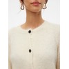 VERO MODA Women's Vmnovah LS O-Neck Button Cardi Ga Noos