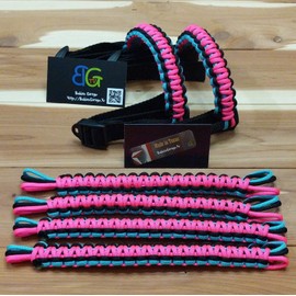 BubbasGarageTv - Custom 3 Color Paracord Grab Handles for Jeep Wrangler - Pick Your Options