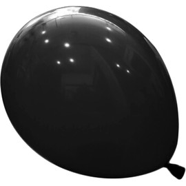 logei® 100PCS Balloons, 12 Inch Assorted Bright Color Latex Balloons for Party Decorations,Christmas,Valentine's Day (BLACK)