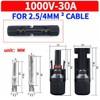MC4 Solar Plug Set, 5 Pairs IP67 Waterproof, PV Connector
