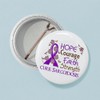 CafePress Hope Courage Faith Sarcoidosis Shirts 1" Round Mini Button