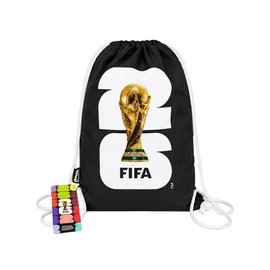 Brand In Morral Ligero Oficial FIFA World Cup 2026 - Bolsa Deportiva con Diseño del Mundial de Fútbol 34CM x 41CM 210D