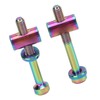 2 PCS RISK M5 X 40mm Bike Seatpost Screw Seat