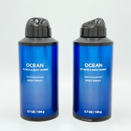 Ocean Men's 2-Piece Bath & Body Bundle | Set of Two 3.7oz Body Sprays