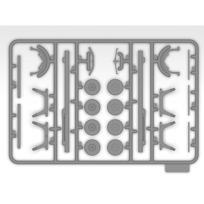 ICM ICM48400 Model kit, Black